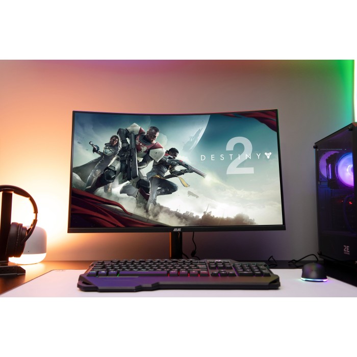 Монітор 2E GAMING 31.5 G3223B 2xHDMI, DP, MM, VA, 2560x1440, 165Hz, 1ms, CURVED, FreeSync, HAS (2E-G3223B-01.UA)