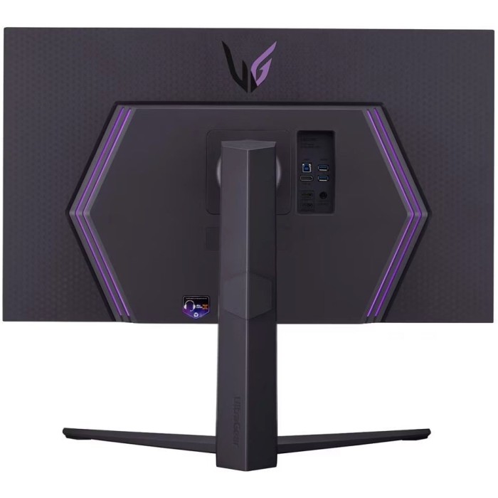 Монітор LG 31.5 32GR93U-B 2xHDMI, DP, USB, Audio, IPS, 3840x2160, 144Hz, 1ms, DCI-P3 95%, G-SYNC, FreeSync, Pivot, HDR400 (32GR93U-B)