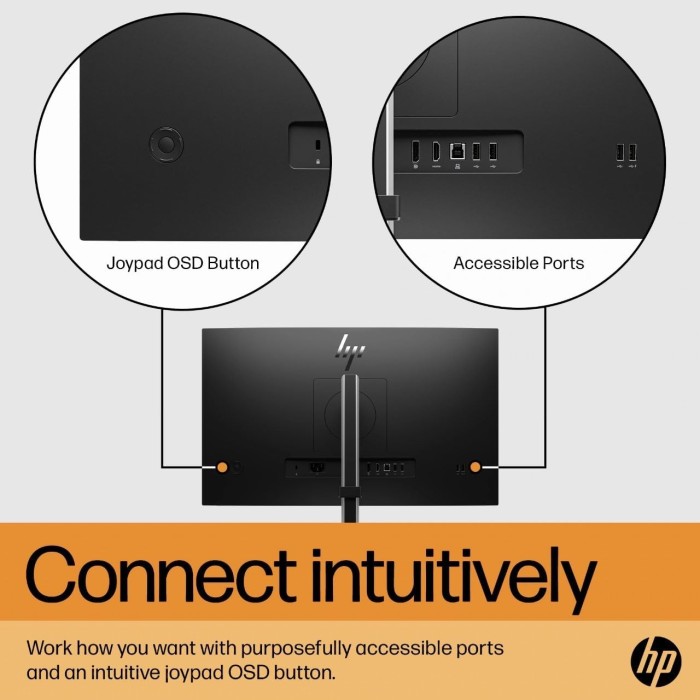 Монітор LCD 23.8 HP E24 G5 HDMI, DP, USB, IPS (6N6E9AA)