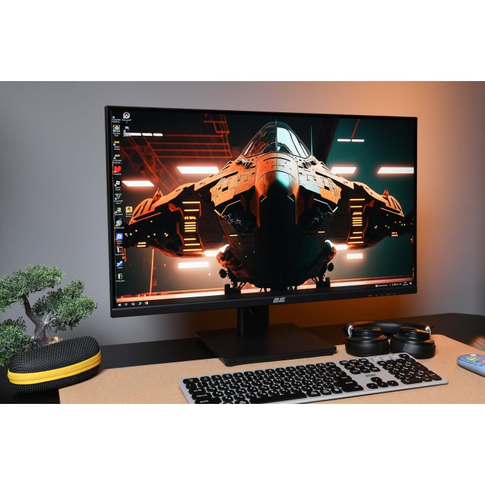 Монітор 2E 28 L2825B 2xHDMI, DP, IPS, NTSC 84%, 3840x2160, HAS (2E-L2825B-01.UA)