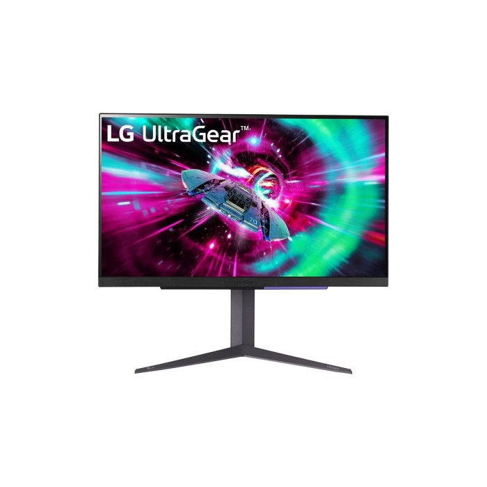 Монітор LG 27 27GR93U-B 2xHDMI, DP, USB, Audio, IPS, 3840x2160, 144Hz, 1ms, DCI-P3 95%, G-SYNC, FreeSync, Pivot, HDR400 (27GR93U-B)
