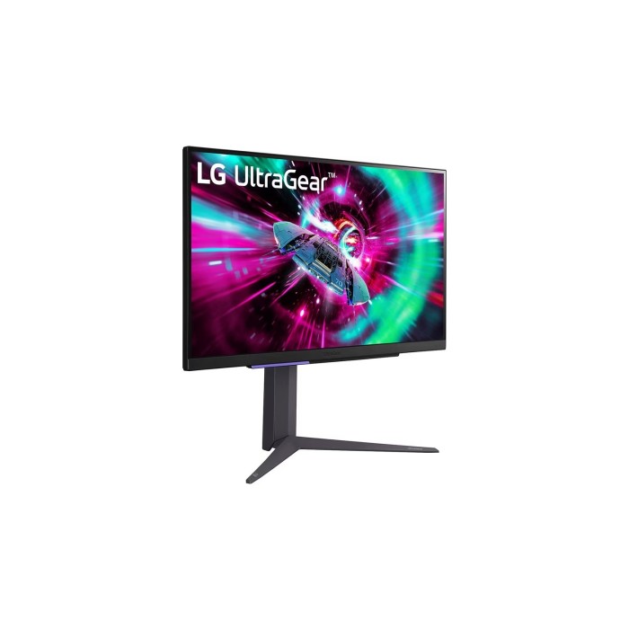 Монітор LG 27 27GR93U-B 2xHDMI, DP, USB, Audio, IPS, 3840x2160, 144Hz, 1ms, DCI-P3 95%, G-SYNC, FreeSync, Pivot, HDR400 (27GR93U-B)