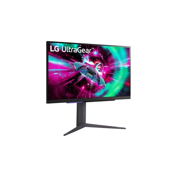 Монітор LG 27 27GR93U-B 2xHDMI, DP, USB, Audio, IPS, 3840x2160, 144Hz, 1ms, DCI-P3 95%, G-SYNC, FreeSync, Pivot, HDR400 (27GR93U-B)
