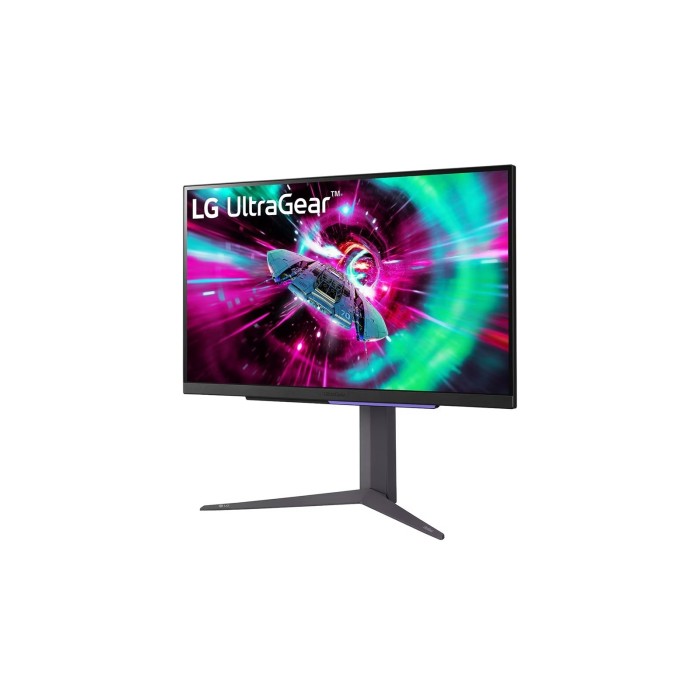 Монітор LG 27 27GR93U-B 2xHDMI, DP, USB, Audio, IPS, 3840x2160, 144Hz, 1ms, DCI-P3 95%, G-SYNC, FreeSync, Pivot, HDR400 (27GR93U-B)