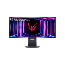 Монітор LG 34 34GS95QE-B 2xHDMI, DP, USB, Audio, OLED, 3440x1440, 240Hz, 0.03ms, DCI-P3 98.5%, G-SYNC, FreeSync, AdaptiveSync, HAS, DisplayHDR True Black 400 (34GS95QE-B)