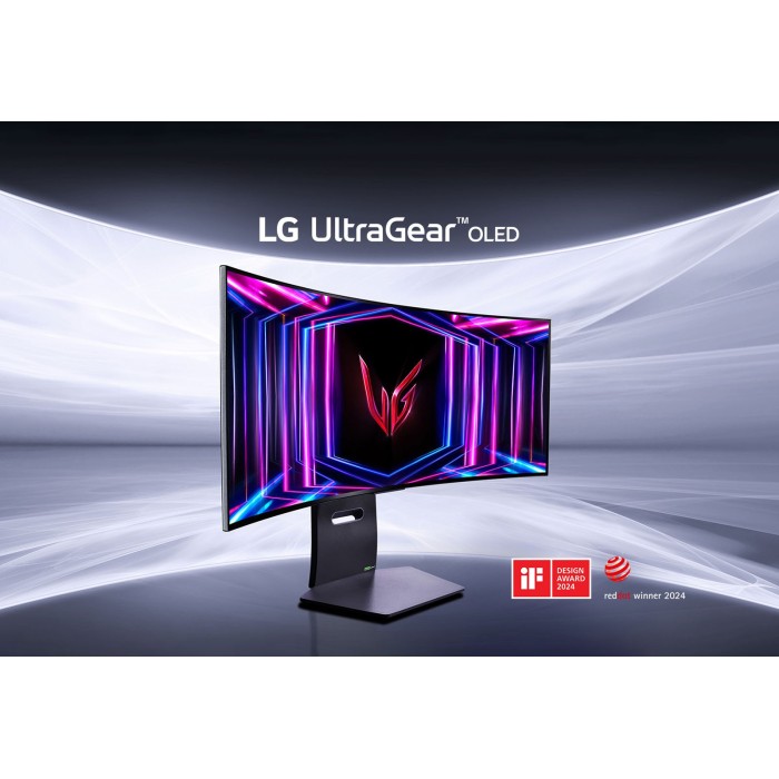 Монітор LG 34 34GS95QE-B 2xHDMI, DP, USB, Audio, OLED, 3440x1440, 240Hz, 0.03ms, DCI-P3 98.5%, G-SYNC, FreeSync, AdaptiveSync, HAS, DisplayHDR True Black 400 (34GS95QE-B)