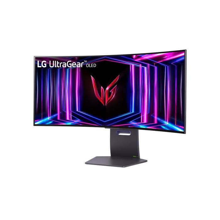 Монітор LG 34 34GS95QE-B 2xHDMI, DP, USB, Audio, OLED, 3440x1440, 240Hz, 0.03ms, DCI-P3 98.5%, G-SYNC, FreeSync, AdaptiveSync, HAS, DisplayHDR True Black 400 (34GS95QE-B)