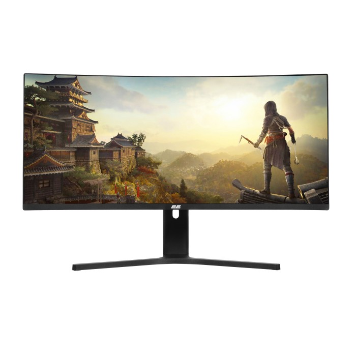 Монітор 2E GAMING 34 G3424B 2xHDMI, DP, VA, 3440x1440, 180Hz, 1ms, NTSC 85%, CURVED, FreeSync, HAS (2E-G3424B-01.UA)