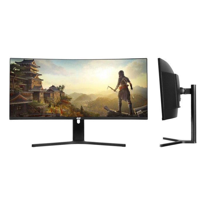 Монітор 2E GAMING 34 G3424B 2xHDMI, DP, VA, 3440x1440, 180Hz, 1ms, NTSC 85%, CURVED, FreeSync, HAS (2E-G3424B-01.UA)