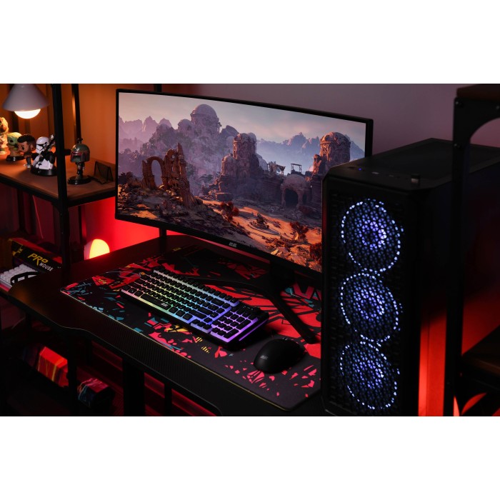 Монітор 2E GAMING 34 G3424B 2xHDMI, DP, VA, 3440x1440, 180Hz, 1ms, NTSC 85%, CURVED, FreeSync, HAS (2E-G3424B-01.UA)