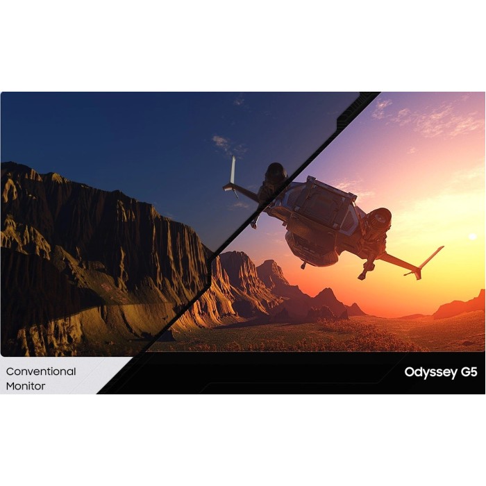 Монітор Samsung 34 Odyssey G5 C34G55TWW D-Sub, 2xHDMI, DP, VA, 3440x1440, 21:9, 165Hz, 1ms, CURVED (LC34G55TWWIXCI)