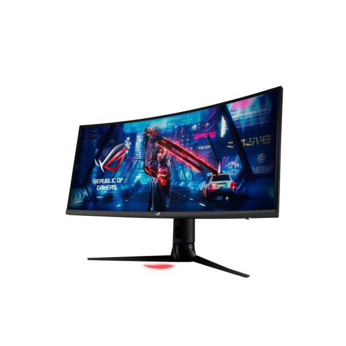 Монітор Asus 34.1 ROG Strix XG349C HDMI, DP, USB-C, 2xUSB, MM, IPS, 3440x1440, 21:9, 180Hz, 1ms, DCI-P3 98%, CURVED, AdaptiveSync, HAS, HDR400 (90LM06V0-B01A70)