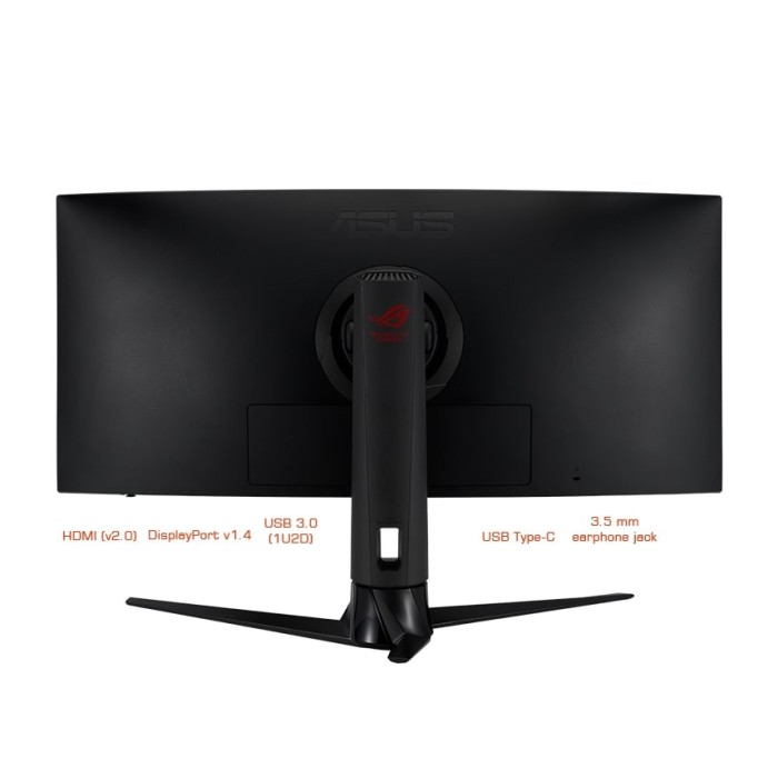 Монітор Asus 34.1 ROG Strix XG349C HDMI, DP, USB-C, 2xUSB, MM, IPS, 3440x1440, 21:9, 180Hz, 1ms, DCI-P3 98%, CURVED, AdaptiveSync, HAS, HDR400 (90LM06V0-B01A70)