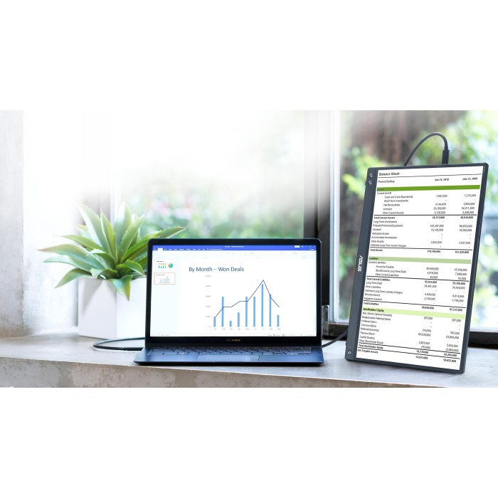 Монітор портативний Asus 15.6 ZenScreen MB16ACV USB-C, IPS, Case (90LM0381-B01370)