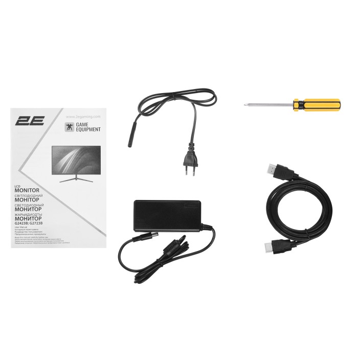 Монітор 2E 27 F2723B D-Sub, HDMI, IPS, 75Hz (2E-F2723B-01.UA)