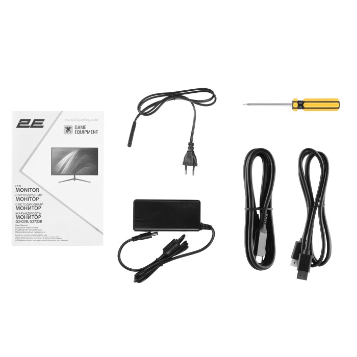 Монітор 2E GAMING 23.8 G2423B HDMI, DP, USB-C, Audio, IPS, 165Hz, 1ms, FreeSync (2E-G2423B-01.UA)