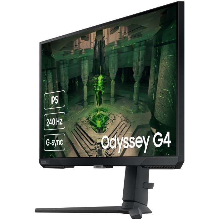 Монітор Samsung 27 Odyssey G4 S27BG400EI 2*HDMI, DP,, IPS, 240Hz, 1ms (LS27BG400EIXCI)