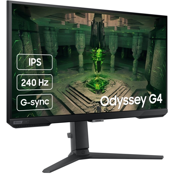 Монітор Samsung 27 Odyssey G4 S27BG400EI 2*HDMI, DP,, IPS, 240Hz, 1ms (LS27BG400EIXCI)