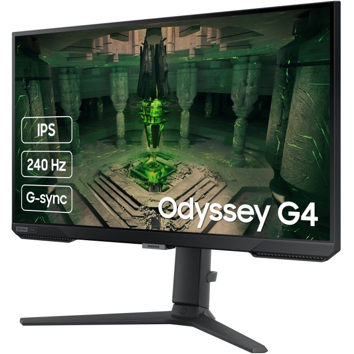 Монітор Samsung 27 Odyssey G4 S27BG400EI 2*HDMI, DP,, IPS, 240Hz, 1ms (LS27BG400EIXCI)