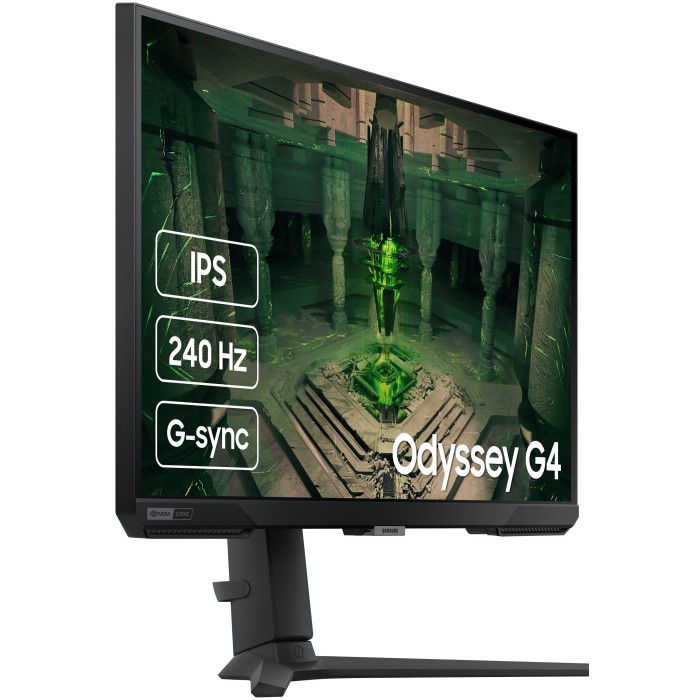 Монітор Samsung 27 Odyssey G4 S27BG400EI 2*HDMI, DP,, IPS, 240Hz, 1ms (LS27BG400EIXCI)