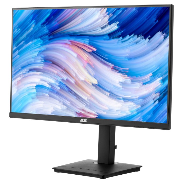 Монітор 2E 27 N2723B D-Sub, HDMI, IPS, 75Hz, Pivot (2E-N2723B-01.UA)