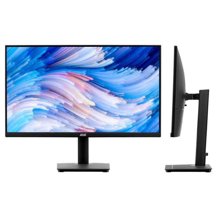 Монітор 2E 27 N2723B D-Sub, HDMI, IPS, 75Hz, Pivot (2E-N2723B-01.UA)