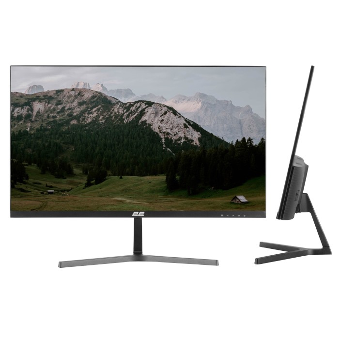 Монітор 2E 23.8 D2423B D-Sub, HDMI, MM, IPS, 75Hz, FreeSync (2E-D2423B-01.UA)
