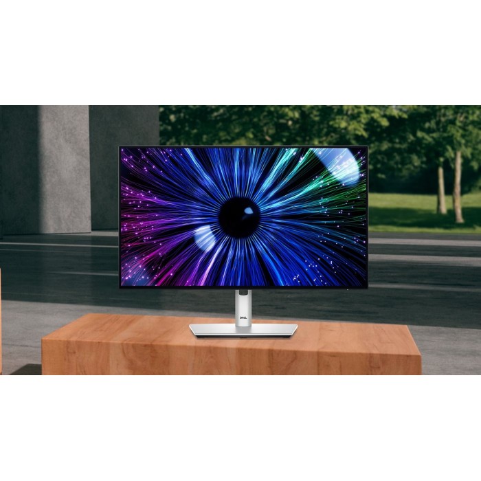 Монітор DELL 23.8 U2424HE HDMI, DP, USB-C, RJ-45, Audio, IPS, 120Hz, sRGB 100%, Pivot (210-BKJF)