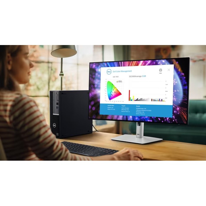 Монітор DELL 27 U2724D HDMI, DP, USB, Audio, IPS, 2560x1440, 120Hz, sRGB 100%, Pivot (210-BKVB)