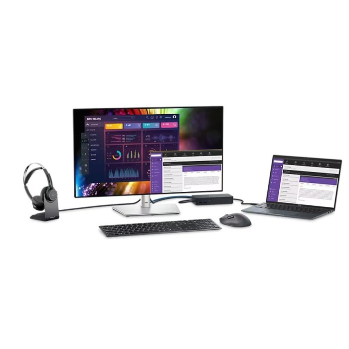 Монітор DELL 27 U2724D HDMI, DP, USB, Audio, IPS, 2560x1440, 120Hz, sRGB 100%, Pivot (210-BKVB)