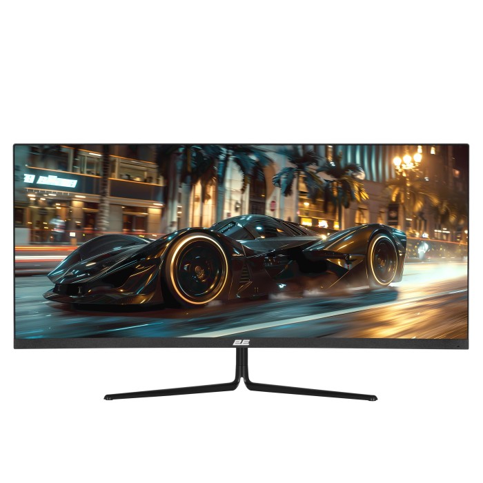Монітор 2E GAMING 30 G3024B 2xHDMI, DP, Audio, VA, 2560x1080, 21:9, 200Hz, 1ms, CURVED, FreeSync (2E-G3024B-01.UA)