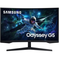 Монітор Samsung 31.5 Odyssey G55C 2xHDMI, DP, VA, 2560x1440, 165Hz, 1ms, CURVED (LS32CG550EIXCI)