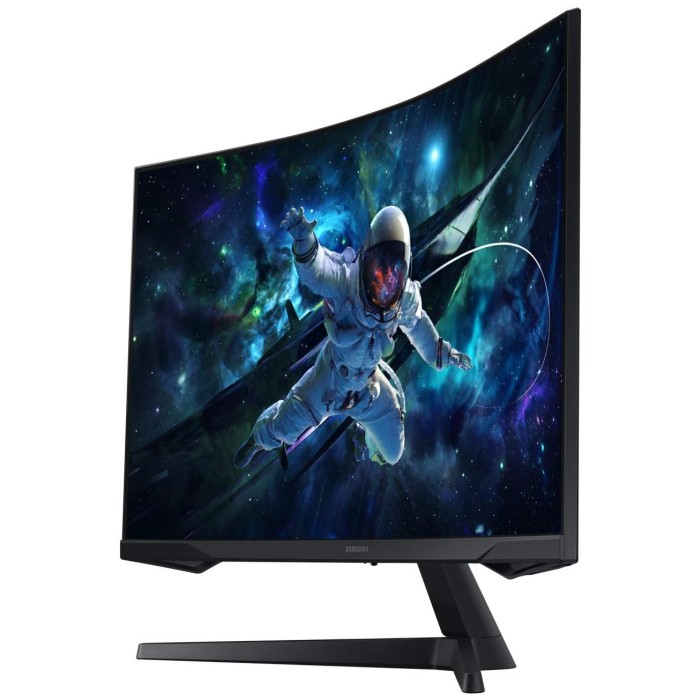 Монітор Samsung 31.5 Odyssey G55C 2xHDMI, DP, VA, 2560x1440, 165Hz, 1ms, CURVED (LS32CG550EIXCI)