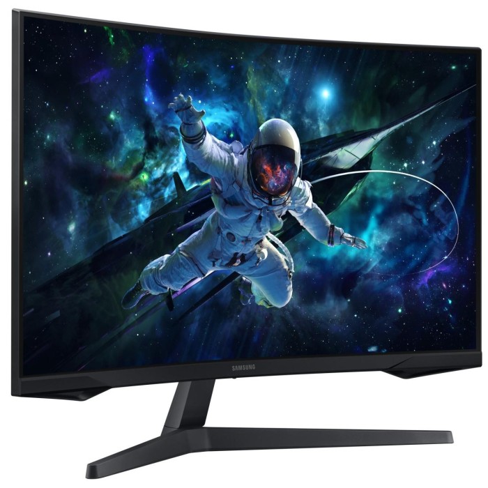 Монітор Samsung 31.5 Odyssey G55C 2xHDMI, DP, VA, 2560x1440, 165Hz, 1ms, CURVED (LS32CG550EIXCI)