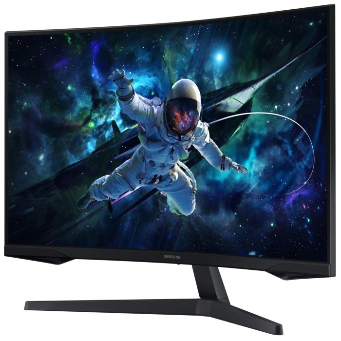 Монітор Samsung 31.5 Odyssey G55C 2xHDMI, DP, VA, 2560x1440, 165Hz, 1ms, CURVED (LS32CG550EIXCI)