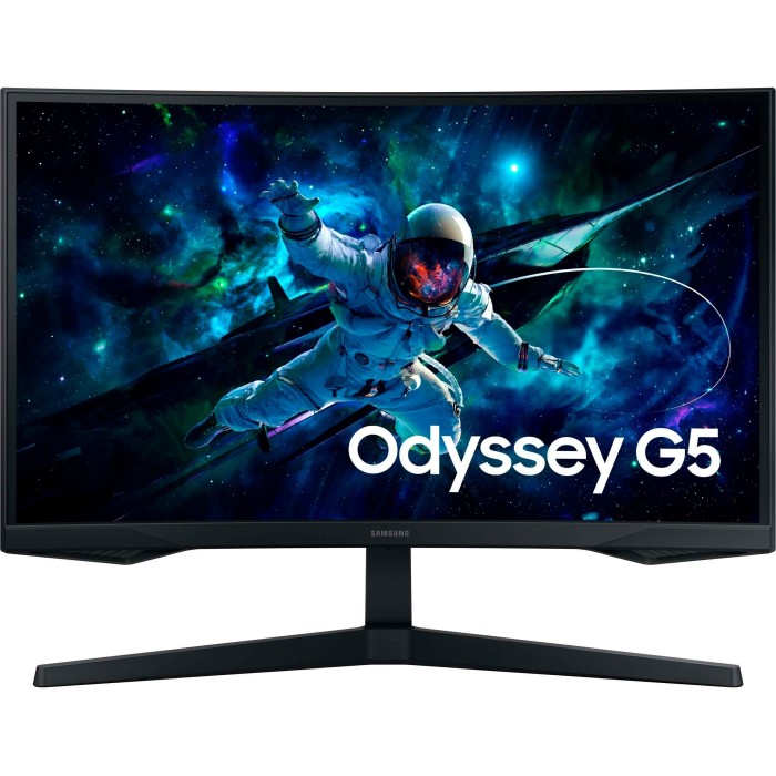 Монітор Samsung 27 Odyssey G55C 2xHDMI, DP, VA, 2560x1440, 165Hz, 1ms, CURVED (LS27CG550EIXCI)