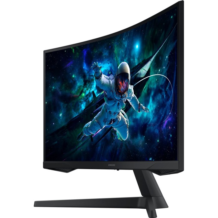 Монітор Samsung 27 Odyssey G55C 2xHDMI, DP, VA, 2560x1440, 165Hz, 1ms, CURVED (LS27CG550EIXCI)