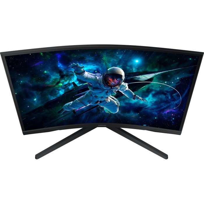 Монітор Samsung 27 Odyssey G55C 2xHDMI, DP, VA, 2560x1440, 165Hz, 1ms, CURVED (LS27CG550EIXCI)