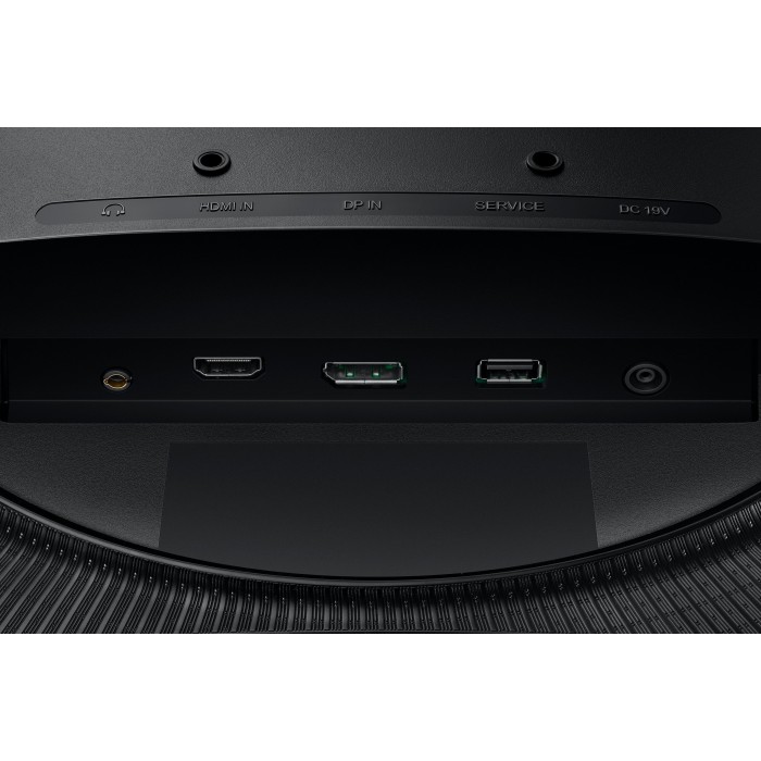 Монітор Samsung 27 Odyssey G55C 2xHDMI, DP, VA, 2560x1440, 165Hz, 1ms, CURVED (LS27CG550EIXCI)