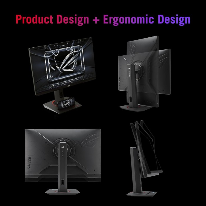 Монітор Asus 24.5 ROG Strix XG259QNS 2xHDMI, DP, 2xUSB, Audio, IPS, 380Hz, 0.3ms, sRGB 110%, AdaptiveSync, Pivot, HDR400 (90LM09M0-B01370)