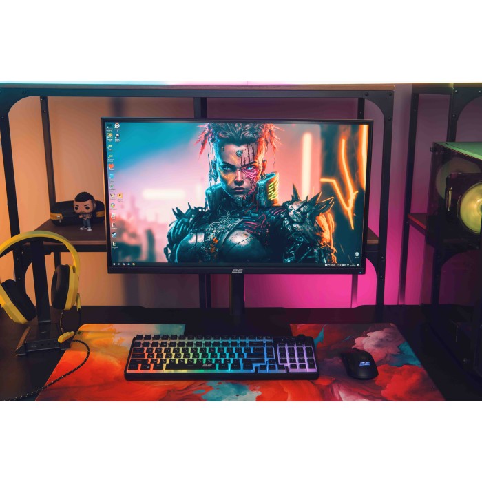 Монітор 2E GAMING 27 G2724B 2xHDMI, DP, IPS, 2560x1440, 180Hz, 1ms, FreeSync, HAS (2E-G2724B-01.UA)