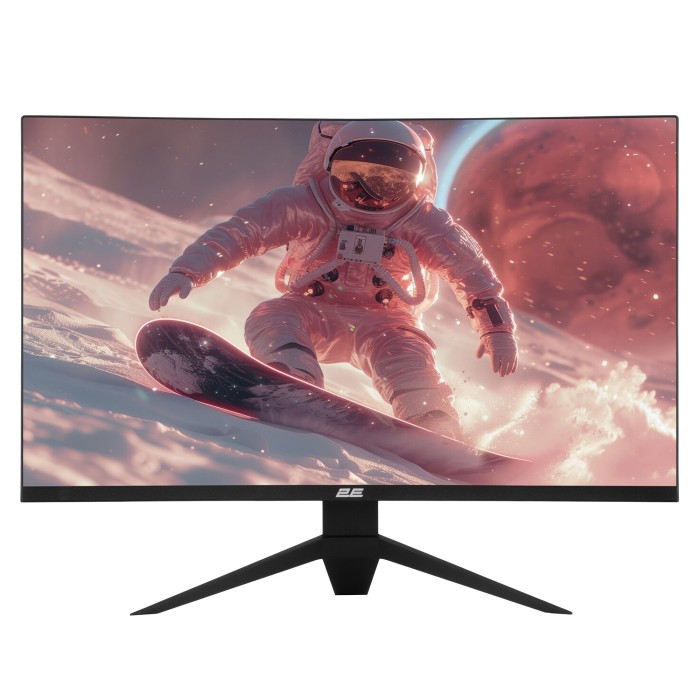 Монітор 2E GAMING 27 G2724BV HDMI, DP, VA, 2560x1440, 165Hz, 1ms, CURVED, FreeSync (2E-G2724BV-01.UA)