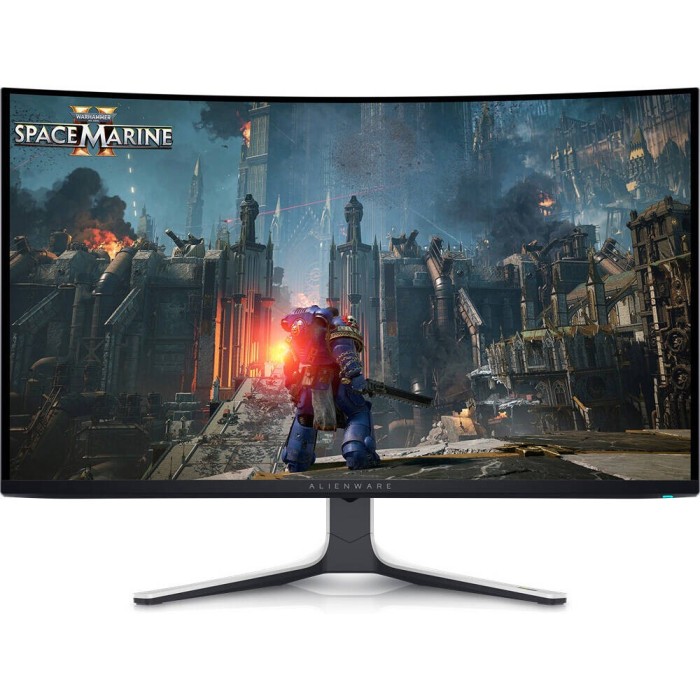 Монітор DELL 31.6 AW3225QF 2xHDMI, DP, USB, QD-OLED, 3840x2160, 240Hz, 0.03ms, DCI-P3 99%, CURVED, G-SYNC, FreeSync, Pivot, HDR TrueBlack 400 (210-BLLV)