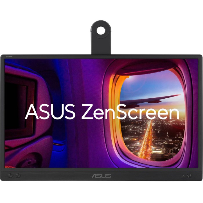 Монітор портативний Asus 15.6 ZenScreen MB166CR USB-C, IPS, Case (90LM07D3-B03170)
