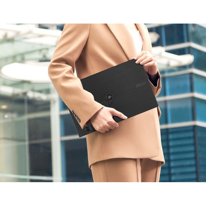 Монітор портативний Asus 15.6 ZenScreen MB166CR USB-C, IPS, Case (90LM07D3-B03170)