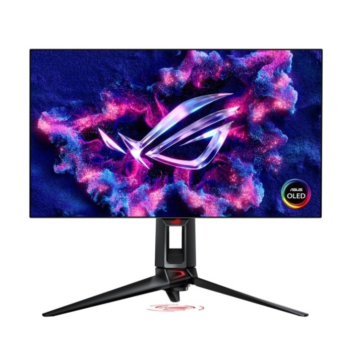 Монітор Asus 26.5 ROG Swift PG27AQDP 2xHDMI, DP, 2xUSB, OLED, 2560x1440, 480Hz, 0.03ms, DCI-P3 99%, AdaptiveSync, Pivot, HDR400 (90LM0A20-B01A70)