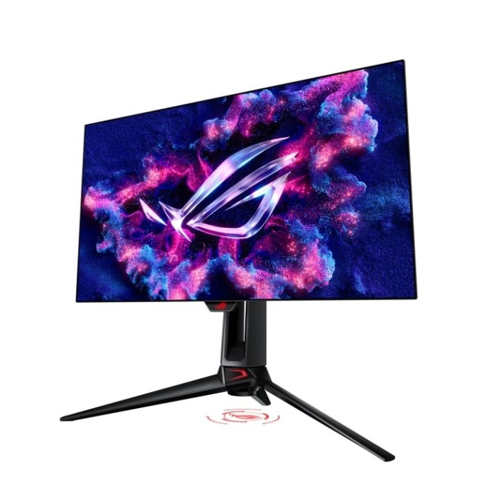 Монітор Asus 26.5 ROG Swift PG27AQDP 2xHDMI, DP, 2xUSB, OLED, 2560x1440, 480Hz, 0.03ms, DCI-P3 99%, AdaptiveSync, Pivot, HDR400 (90LM0A20-B01A70)