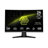 Монітор MSI 23.6 MAG 244C HDMI, DP, Audio, VA, 180Hz, 1ms, sRGB 105%, CURVED, AdaptiveSync (9S6-3BB31H-027)