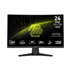 Монітор MSI 23.6 MAG 244C HDMI, DP, Audio, VA, 180Hz, 1ms, sRGB 105%, CURVED, AdaptiveSync (9S6-3BB31H-027)