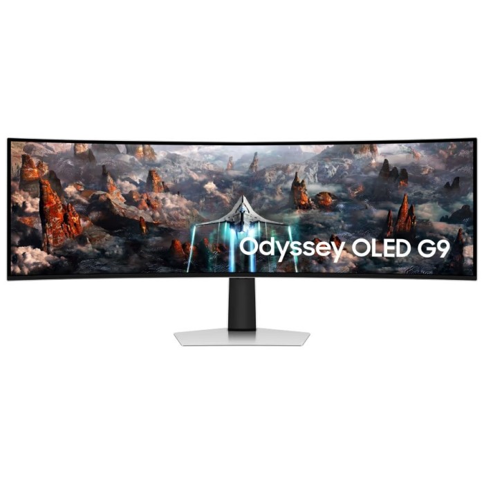 Монітор Samsung 48.7Odyssey OLED G9 G93SC HDMI, DP, USB, MM, OLED, 5120x1440, 32:9, 240Hz, 0.3ms, CURVED (LS49CG930SIXCI)